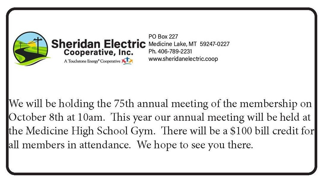 File Sheridan Electric Cooperative